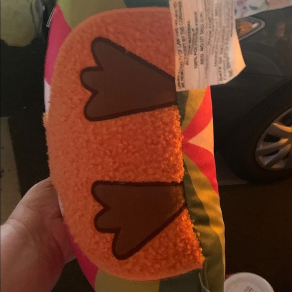 Colorful Turkey Shaped Pillow - Picture 5 of 6